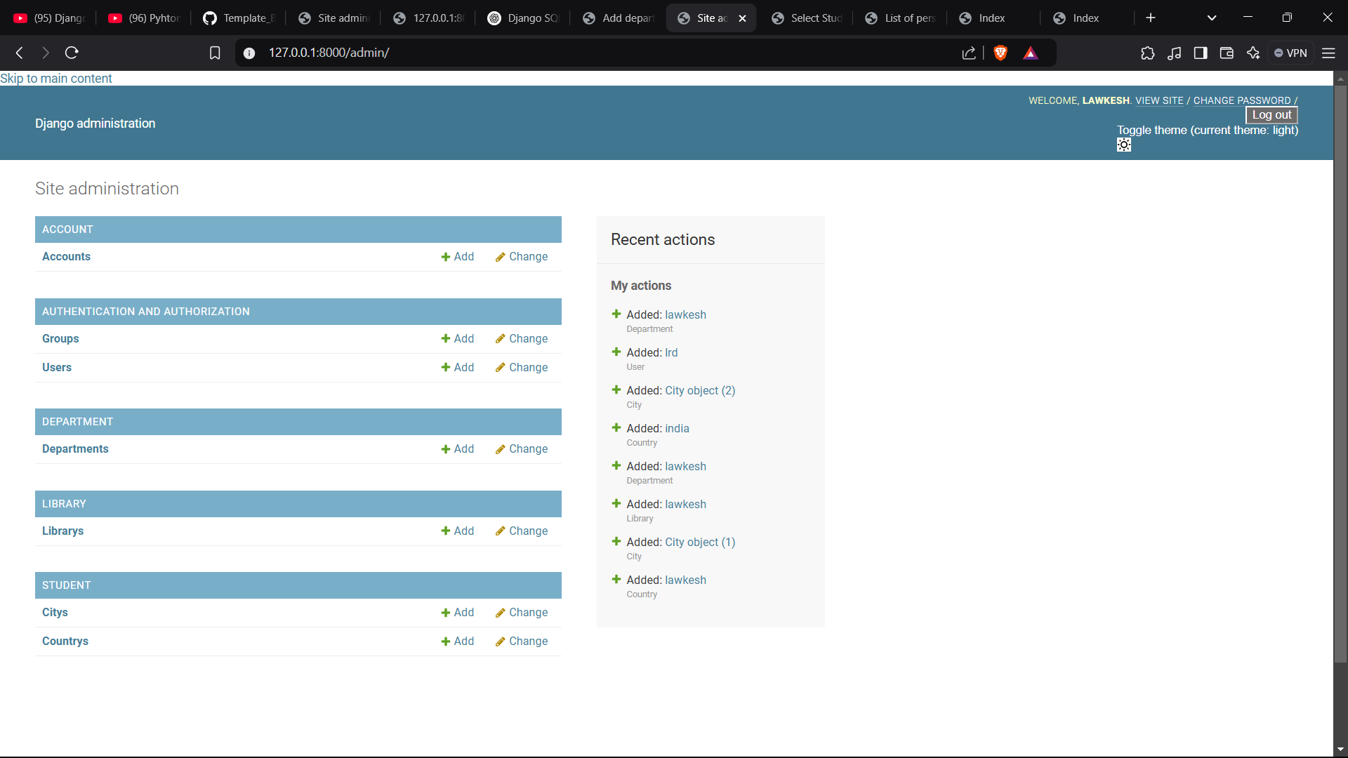 Django Project